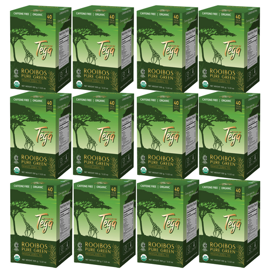 Organic Green Rooibos Value Pack 40ct