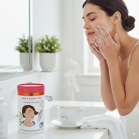 Skin and Beauty Luxury herbal tea - 12ct Canister
