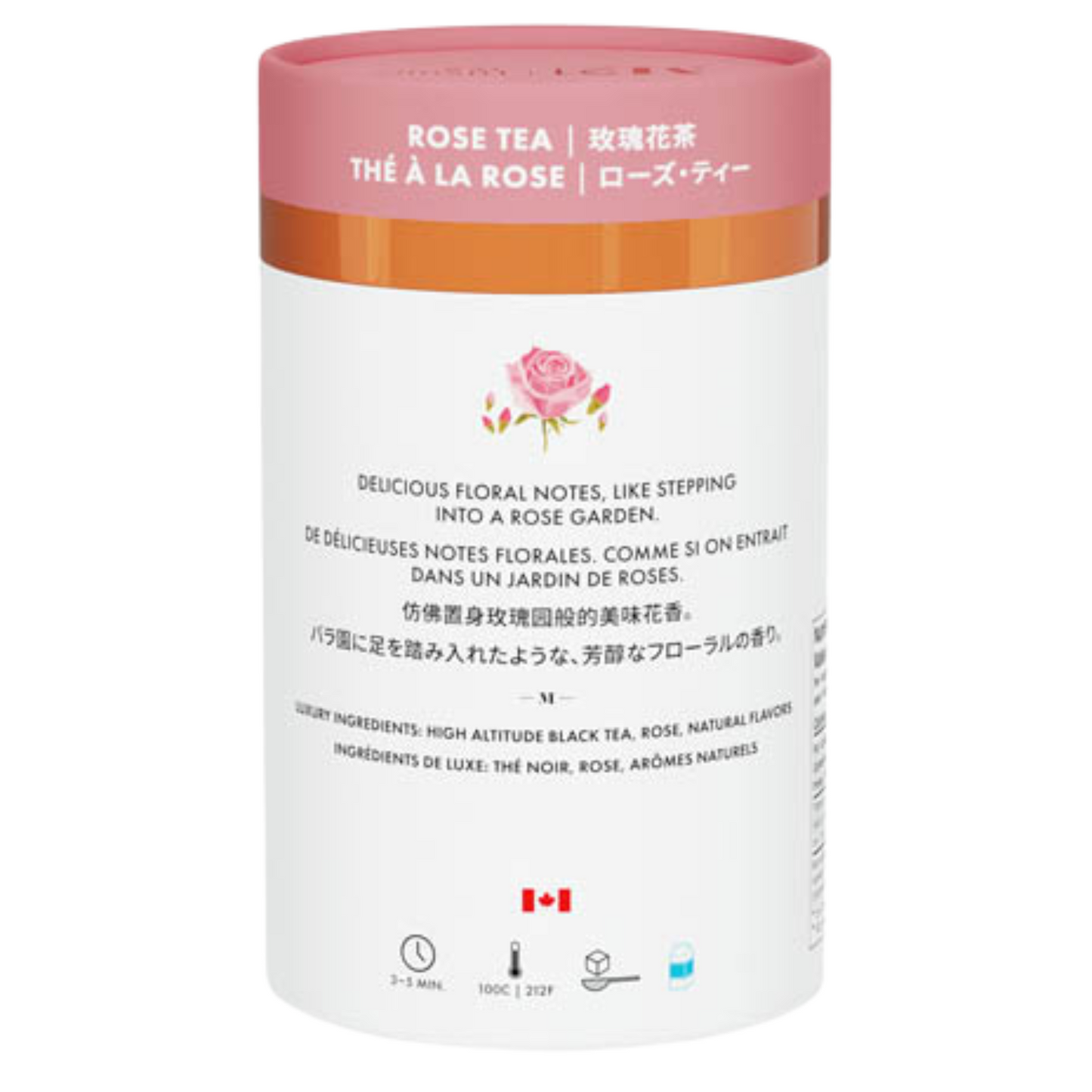 Rose Luxury Black Tea – Product of Canada - 24ct