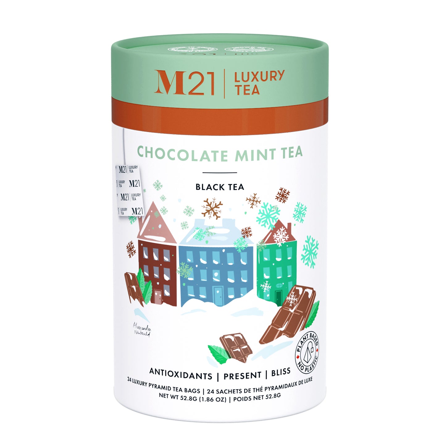 Chocolate Mint Luxury Tea | 2 x 24ct