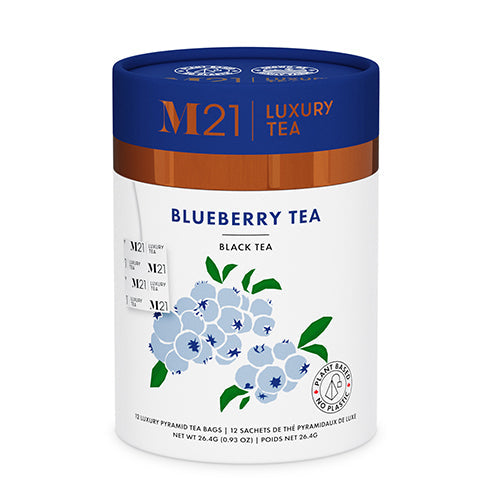 Blueberry Luxury Black Tea | Canadian | 12 Tea Bags