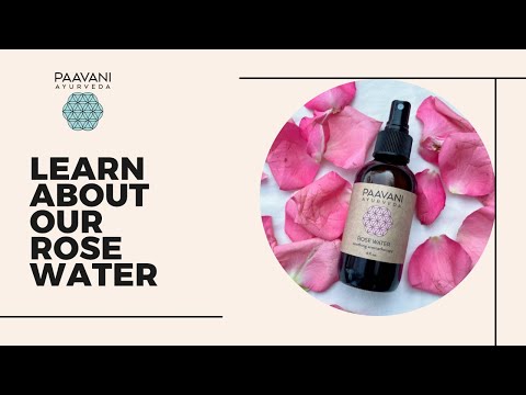 Rose Water | Organic Ayurvedic Aromatherapy & Facial Mist