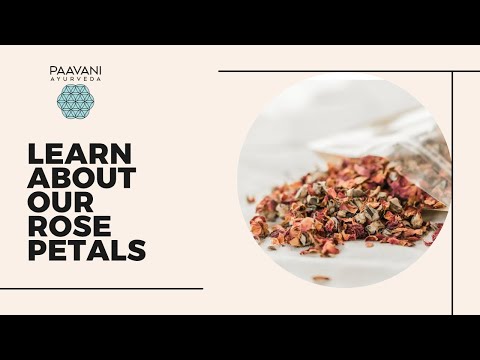 Organic Rose Petals | Ayurvedic Herbal Ally for Heart-Opening
