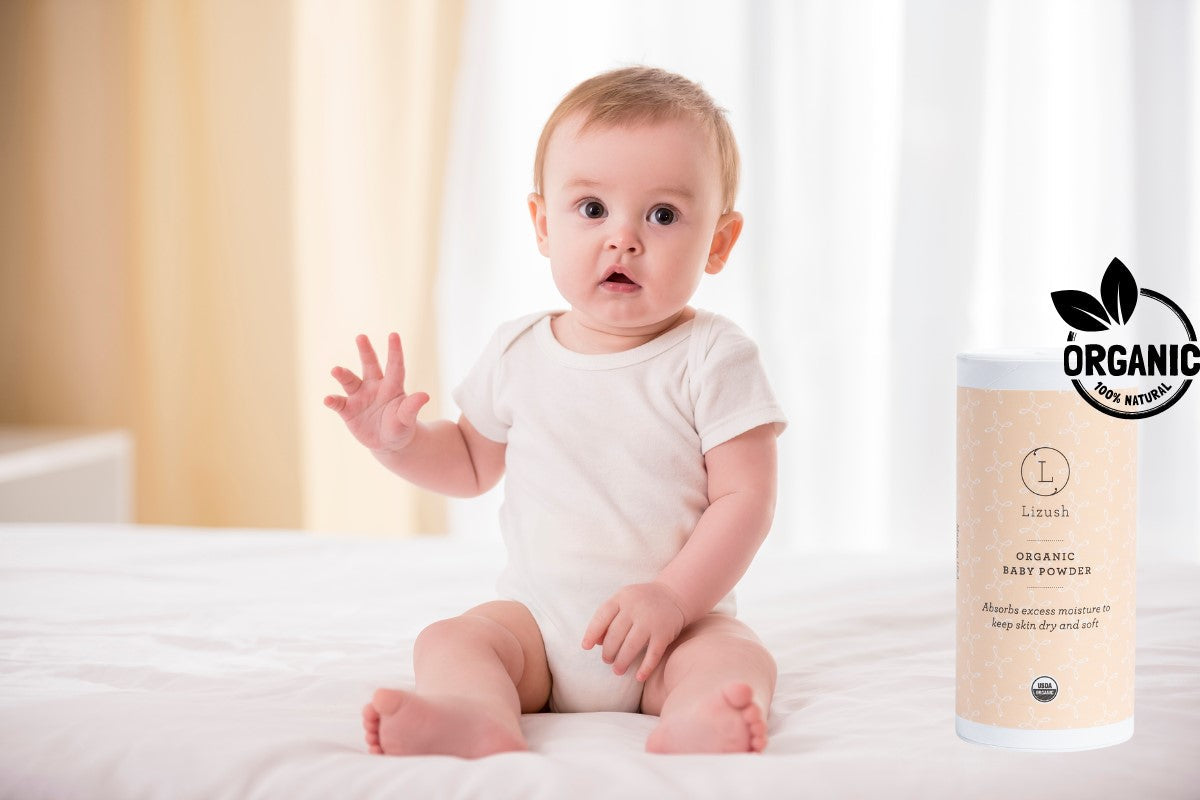Organic Talc Free Baby Powder